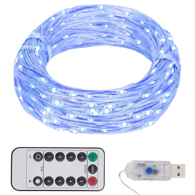 Vidaxl leichte Girlande mit 300 LEDs 30 m blau