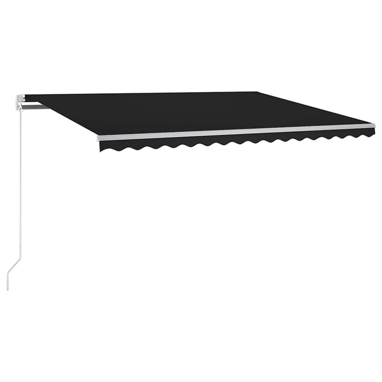 Vidaxl Luifel Automatik mit LED- und Windsensor 350x250 cm Anthrazit