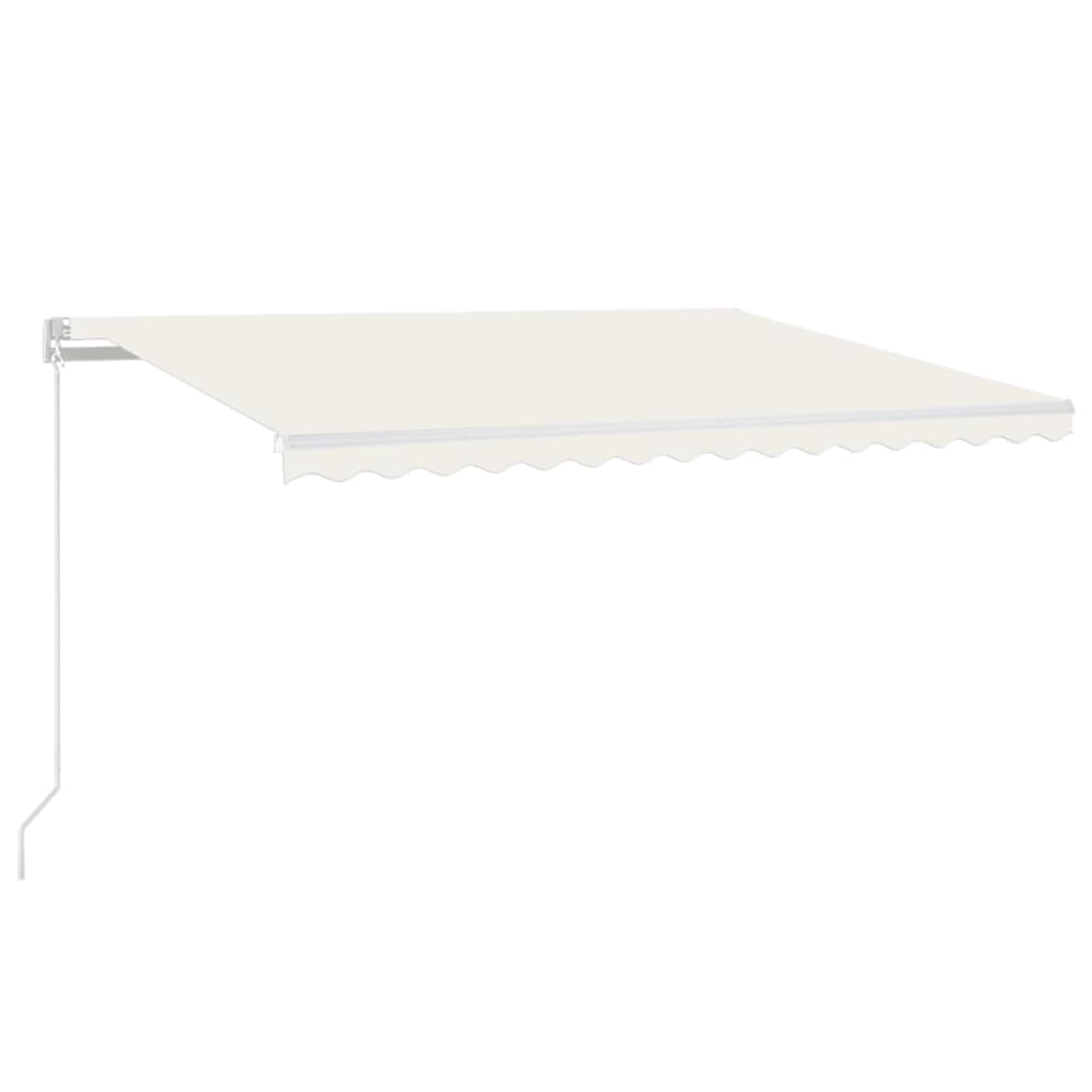 Vidaxl luifel erstreckt sich automatisch 450 x 300 cm cremefarben.