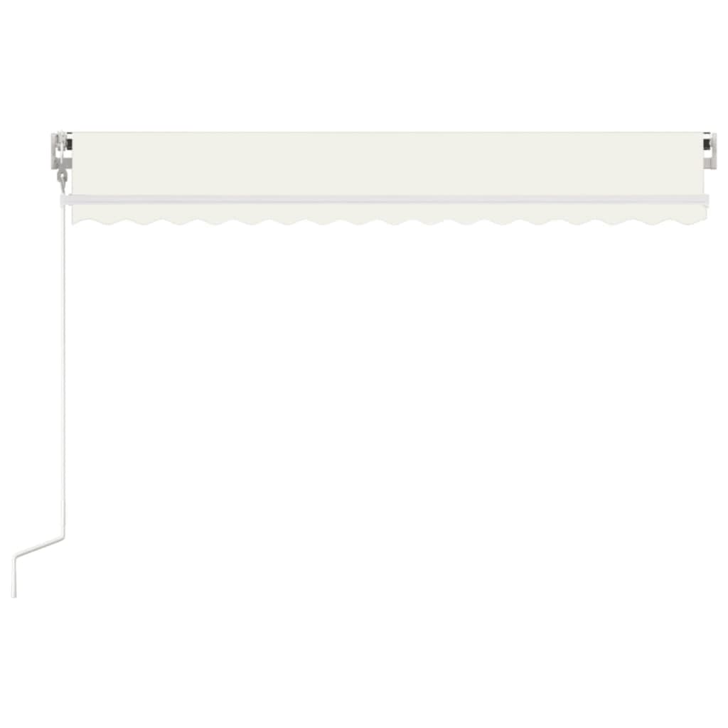 Vidaxl luifel erstreckt sich automatisch 450 x 300 cm cremefarben.