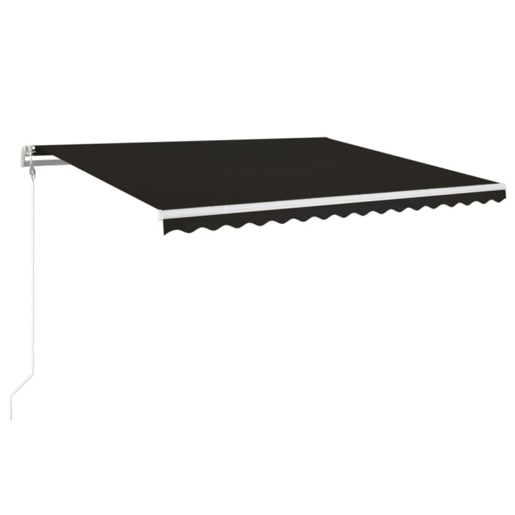Vidaxl luifel erstreckt sich automatisch 450 x 350 cm Anthrazit -Colored