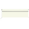 Vidaxl luifel mit Roller Blind 5x3m Creme -Colored automatisch erweiterbar