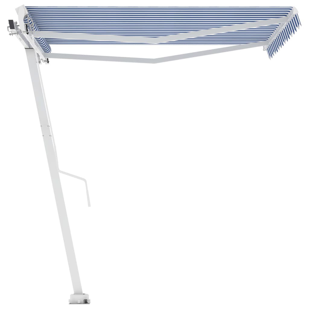 Vidaxl Laifel losgelöst 350x250 cm blau und weiß