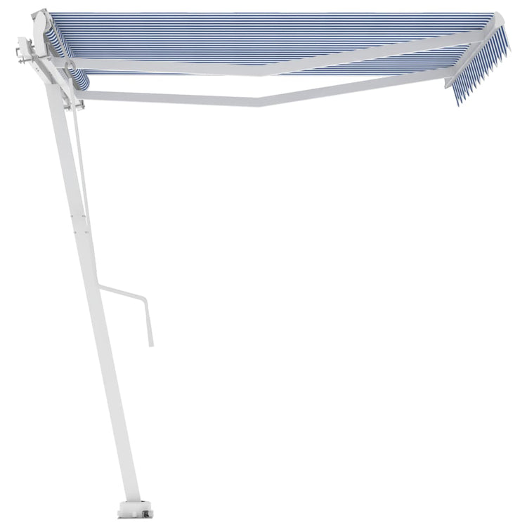 Vidaxl laifel kostenlos -ausstehende automatische 350x250 cm blau und weiß