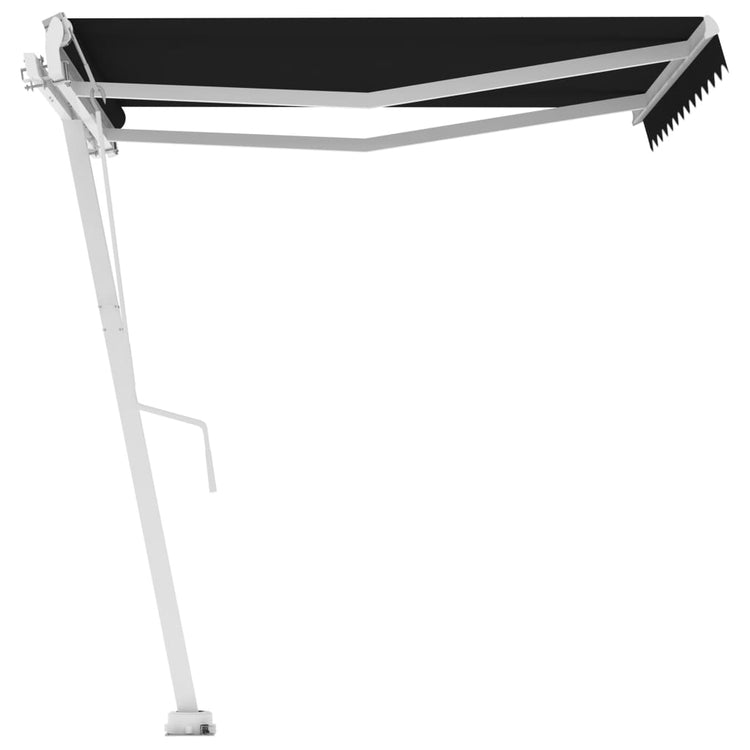 Vidaxl Laifel Free -ausstehende automatische 350x250 cm Anthrazit -Colored