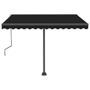 Vidaxl Laifel Free -ausstehende automatische 300x250 cm Anthrazit -Colored - afbeelding 3
