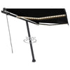 Vidaxl Luifel Automatik mit LED- und Windsensor 350x250 cm Anthrazit