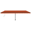 Vidaxl laifel kostenlos -ausstehende automatische 600x300 cm Orange und Braun