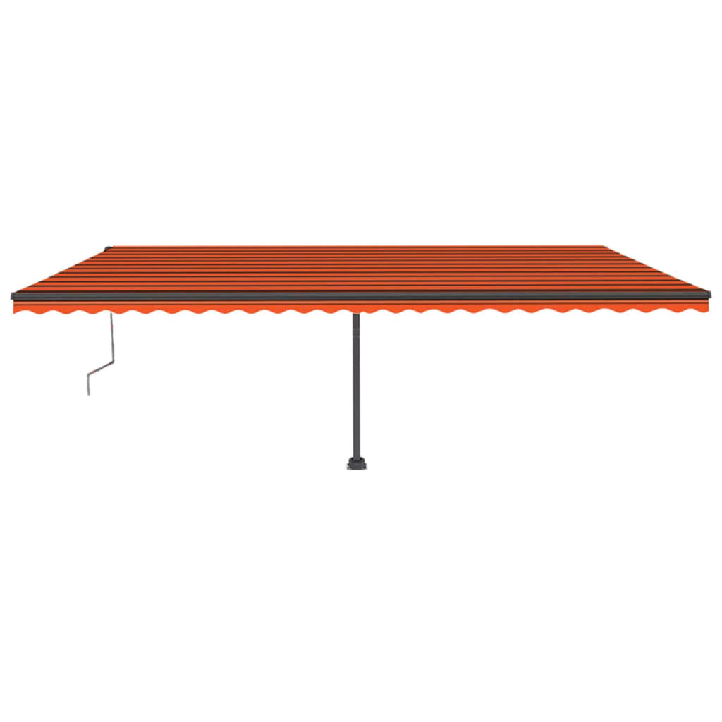 Vidaxl laifel kostenlos -ausstehende automatische 600x300 cm Orange und Braun