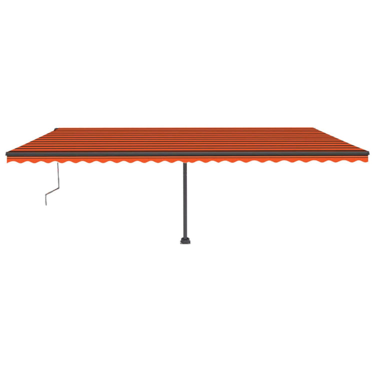 Vidaxl laifel kostenlos -ausstehende automatische 600x300 cm Orange und Braun