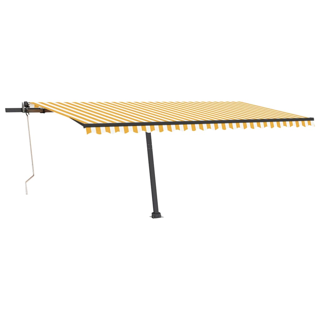 Vidaxl laifel kostenlos -ausstehende automatische 500x350 cm gelb und weiß