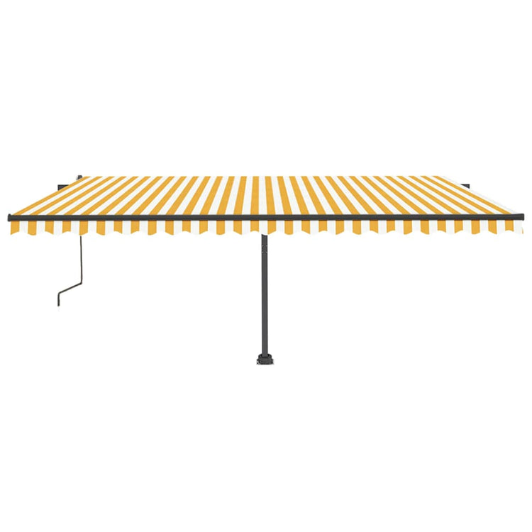 Vidaxl laifel kostenlos -ausstehende automatische 500x350 cm gelb und weiß