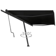 Vidaxl luifel kostenlos -ausstehende automatische 500x350 cm Anthrazit -Colored - afbeelding 1
