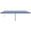 Vidaxl laifel kostenlos -ausstehende automatische 600x350 cm blau und weiß