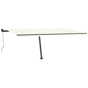 Vidaxl Luifel Automatik mit LED- und Windsensor 600x350 cm Creme Farbe - afbeelding 2