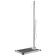 Vidaxl Outdoor -Dusche mit grauer Basis 225 cm Edelstahl