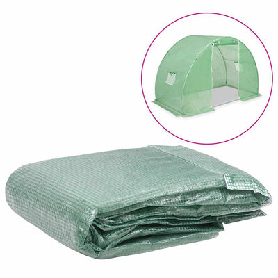 Vidaxl Kashoes Ersatz (4,5 m²) 300x150x200 cm Grün