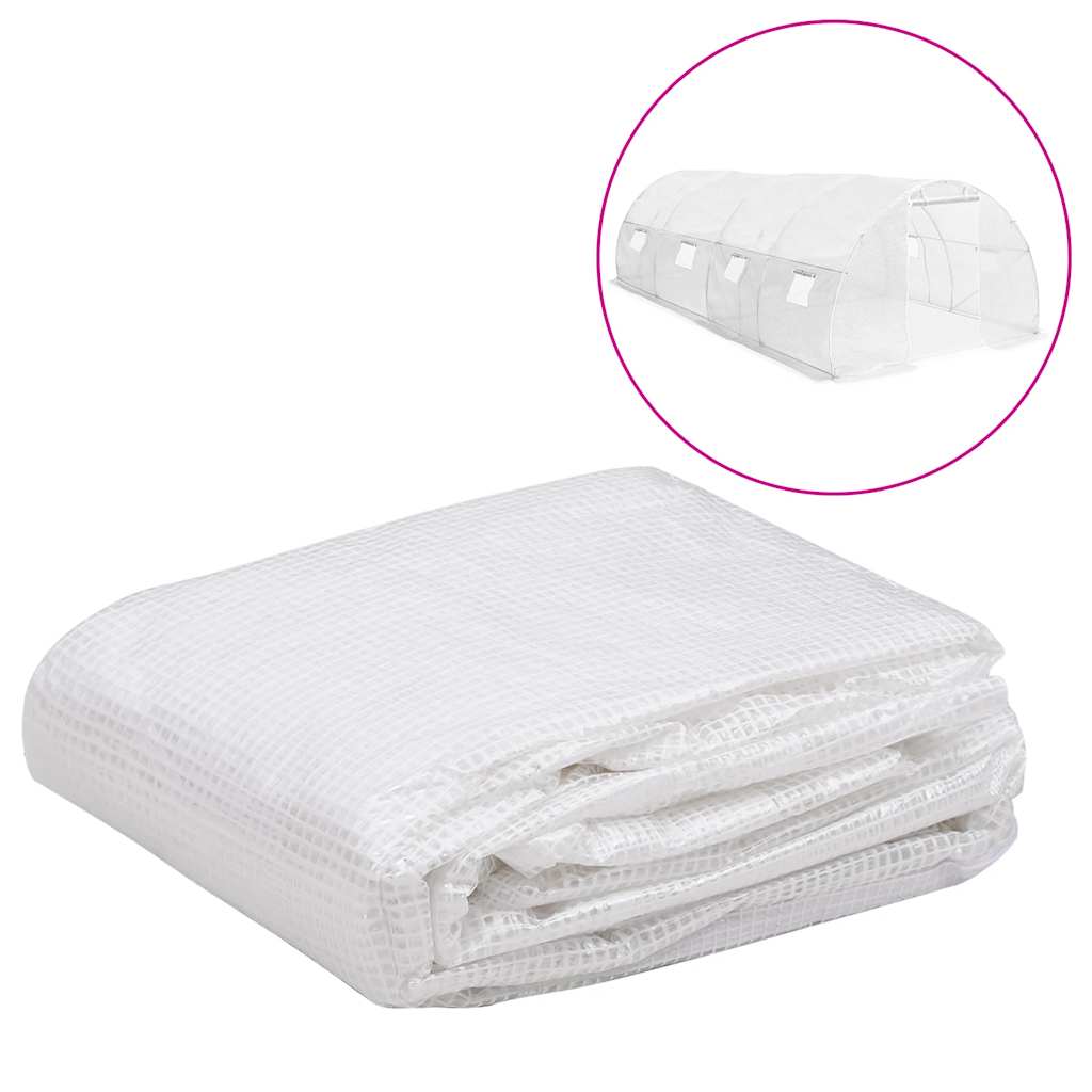 Vidaxl Kashoes Ersatz (18 m²) 3x6x2 m transparent