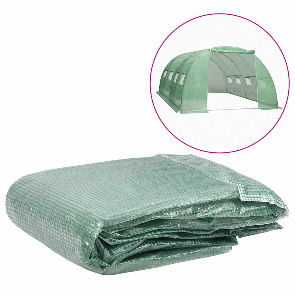 Vidaxl Kashoes Ersatz (16 m²) 400x400x200 cm Grün
