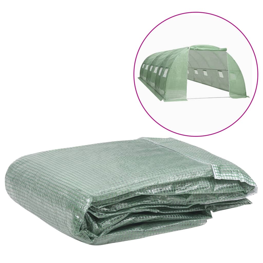 Vidaxl Kashoes Ersatz (24 m²) 400x600x200 cm Grün