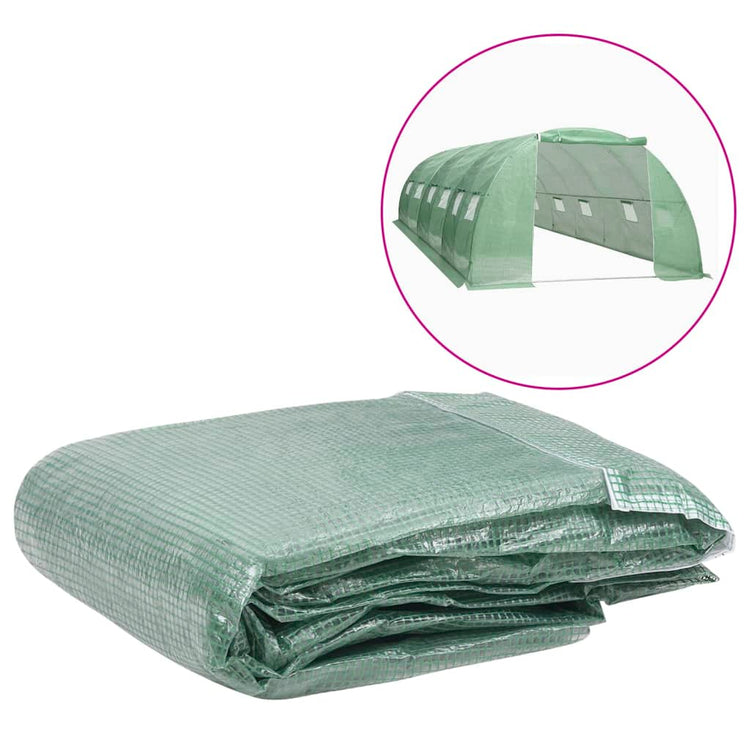 Vidaxl Kashoes Ersatz (24 m²) 400x600x200 cm Grün