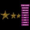 Vidaxl Weihnachtsdekorationsstar