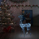 Vidaxl Weihnachtsdekorationen Rentier 140 LEDs kalt weiß 120 cm Acryl
