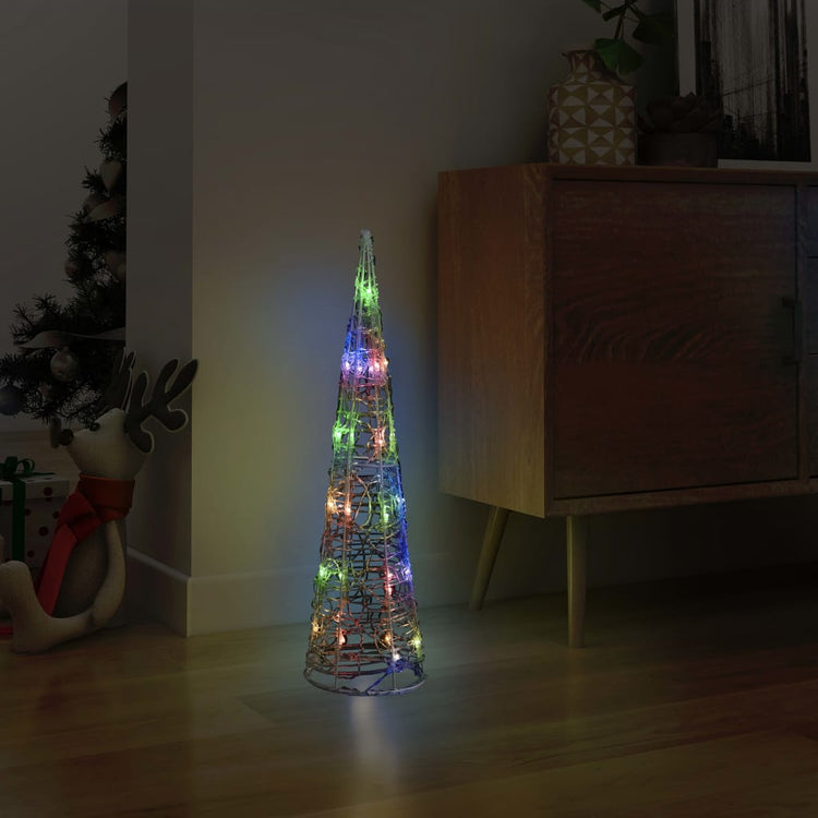 Vidaxl Light Cone Decorative LED Multi -Colored 60 cm Acryl