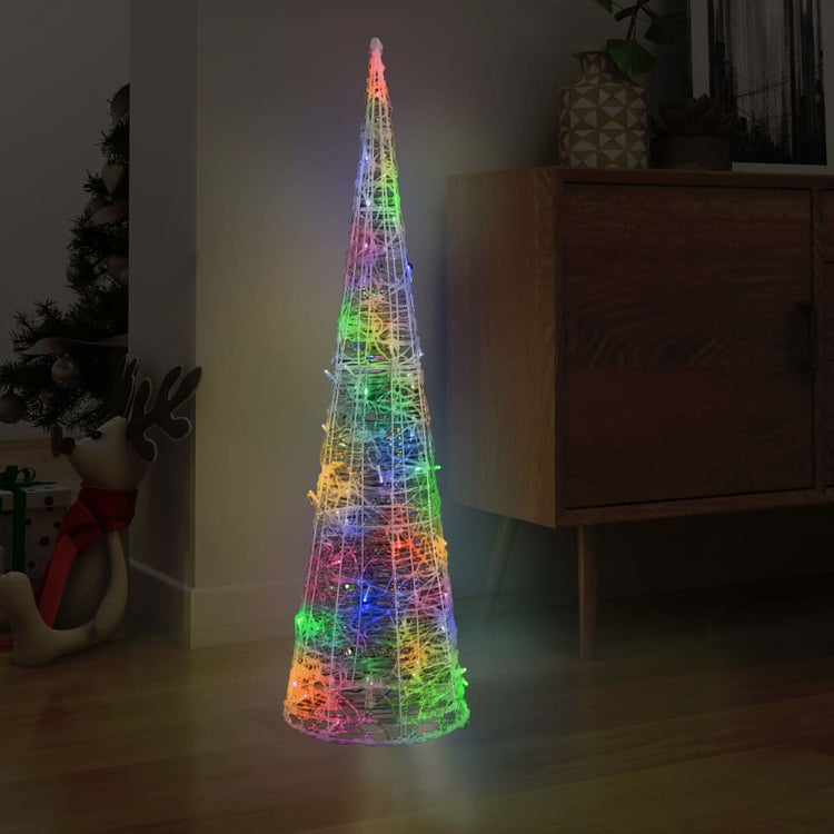 Vidaxl Light Cone Decorative LED Multi -Colored 120 cm Acryl