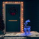 Vidaxl Weihnachtsdekorationen Rentier mit Mesh 306 LEDs 60x24x89 cm