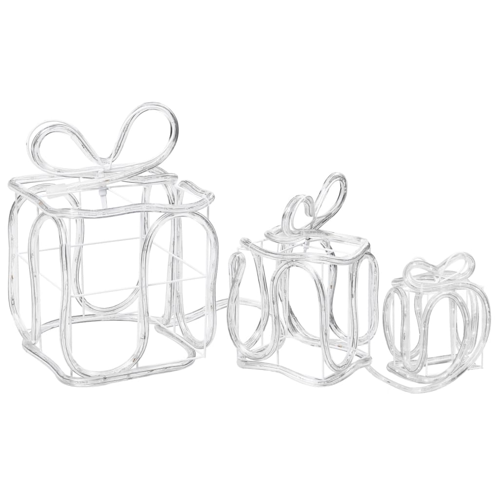 Vidaxl Weihnachtsbeleuchtung Geschenkboxen 180 LEDs innen und außen