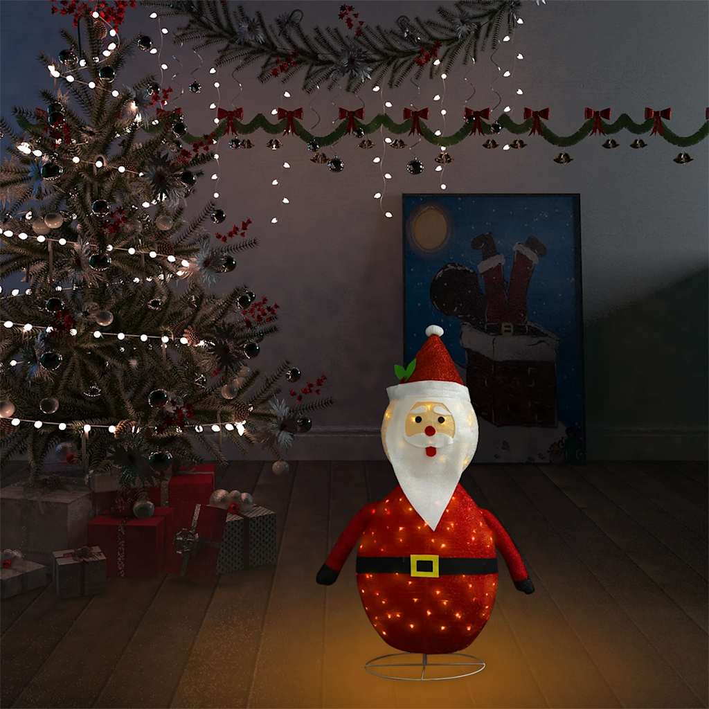 Vidaxl Santa Dekorative LED 60 cm Luxusstoff