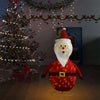 Vidaxl Dekorative Santa LED Luxus Stoff 120 cm