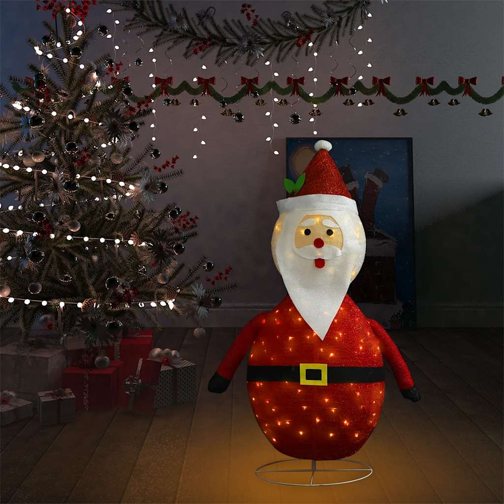 Vidaxl Dekorative Santa LED Luxus Stoff 120 cm