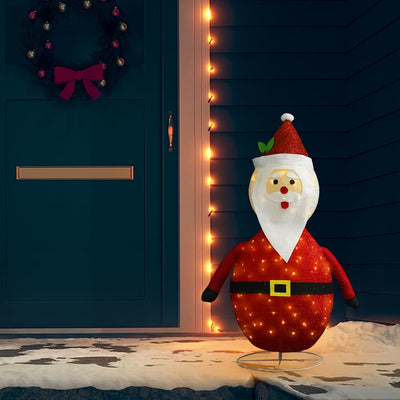 Vidaxl Dekorative Santa LED Luxus Stoff 120 cm