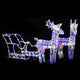 Vidaxl Weihnachtsdekorationen Rentier und Ärmel 160 LEDs 130 cm Acryl