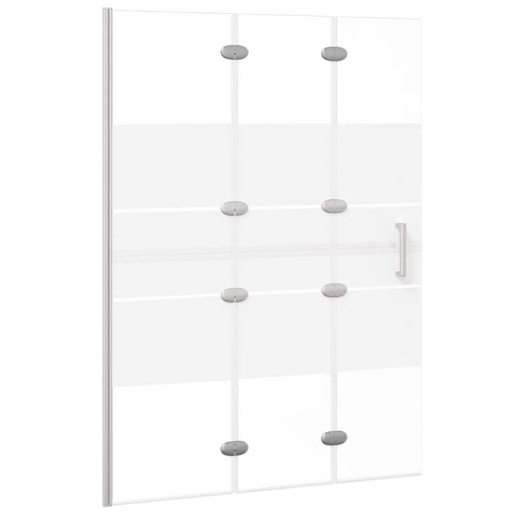 Vidaxl Duschgehäuse 100x140 cm ESG Weiß
