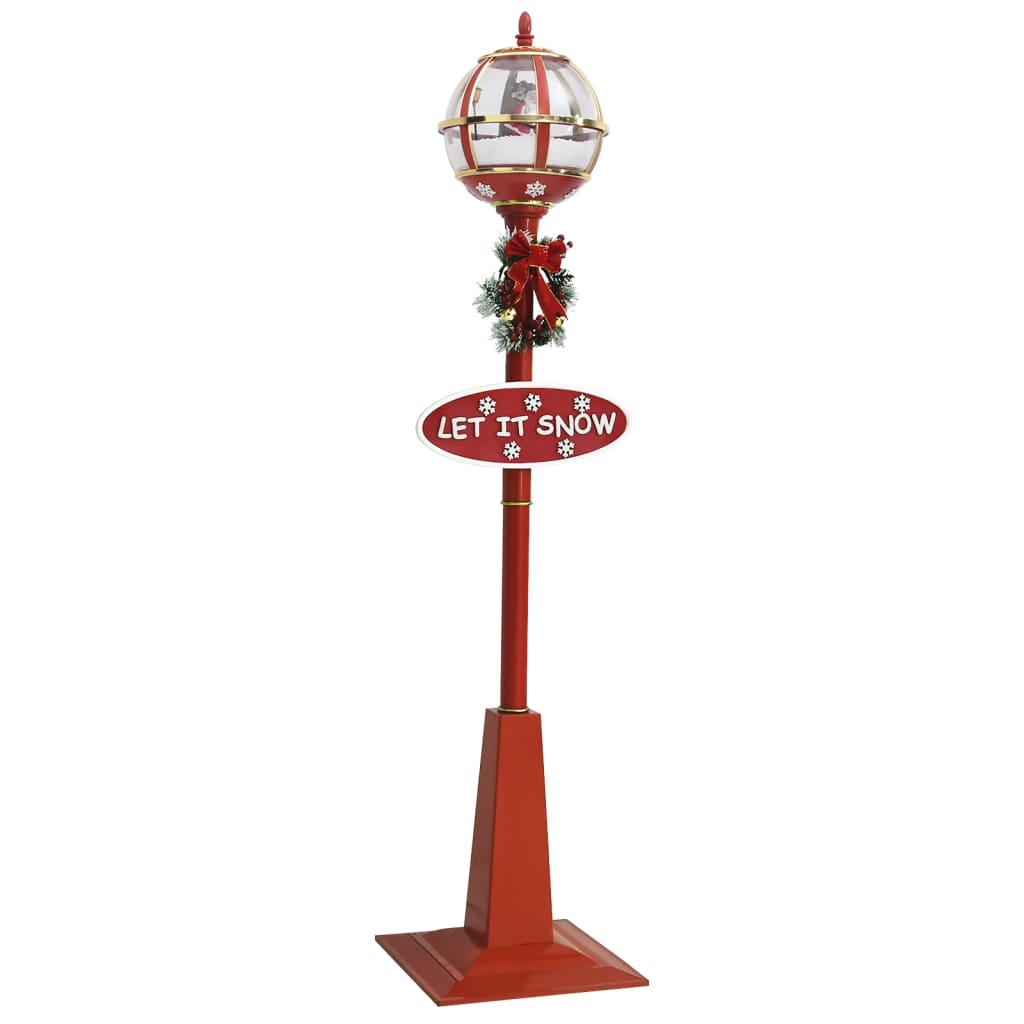 Vidaxl Straat Lampe mit Santa LED 175 cm
