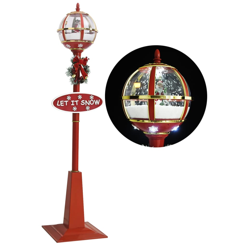 Vidaxl Straat Lampe mit Santa LED 175 cm