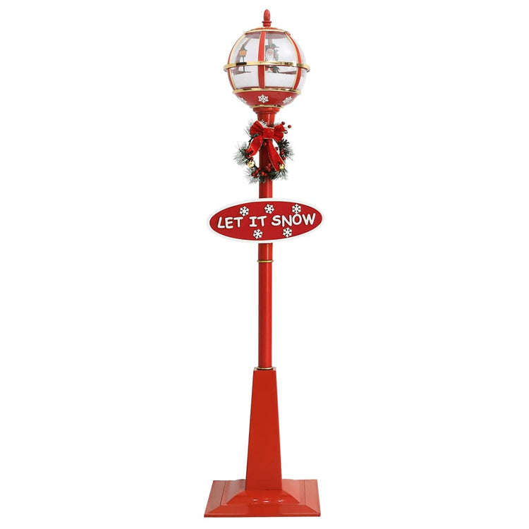 Vidaxl Straat Lampe mit Santa LED 175 cm