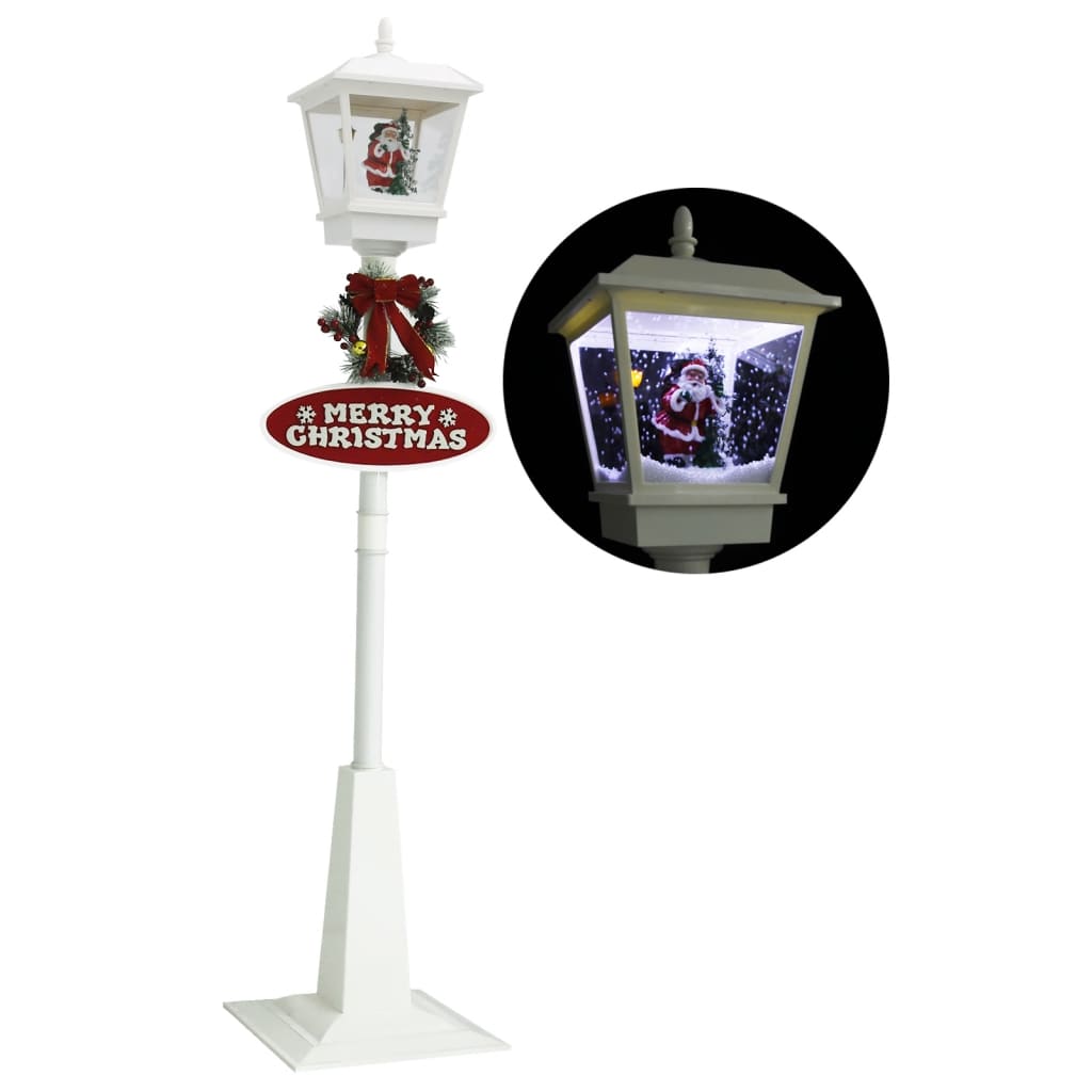 Vidaxl Straat Lampe mit Santa -LED 180 cm
