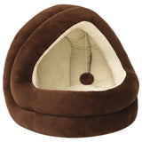 Vidaxl -Katzenkorb 40x40x35 cm braun und cremefarben - afbeelding 2