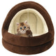VIDAXL -Katzenkorb 50x50x45 cm braun und cremefarben