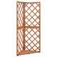 Vidaxl Latwerk Corner Modell 50x50x145 cm Festkieferholz