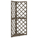 Vidaxl Latwerk Corner Modell 50x50x145 cm Festkieferholz