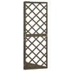 Vidaxl Latwerk Corner Modell 50x50x145 cm Festkieferholz