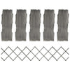 Vidaxl Garden Slat Works 5 St 180x30 cm Festkieferngrau