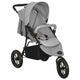 VidaXL Kinderwagen Stahl hellgrau