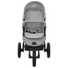 VidaXL Kinderwagen Stahl hellgrau