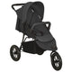 VidaXL Kinderwagen Stahl Anthrazit Farbe